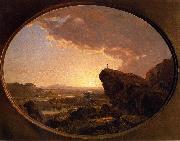 Frederic Edwin Church Moses Viewing Promised Land oil on canvas